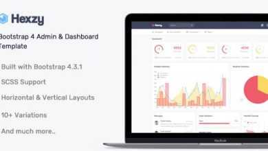 Photo of [Download-S2] Hexzy v1.0.0 - Admin & Dashboard Template