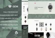 Photo of [Download-S2] Gem v2.3.1 - Luxury eCommerce Responsive WordPress Theme