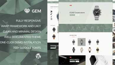 Photo of [Download-S2] Gem v2.3.1 - Luxury eCommerce Responsive WordPress Theme