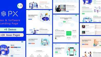 Photo of [Download-S2] PXaas v1.0.5 - App & Software Landing Page Theme
