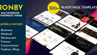 Photo of [Download-S2] Ronby v1.7 - 6 Niche Business Multi-Purpose WordPress Theme