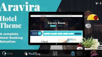 Photo of [Download-S2] Aravira v2.0 - Hotel WordPress Theme