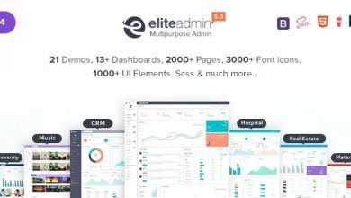 Photo of [Download-S2] Elite Admin v5.2 - Multipurpose Bootstrap 4 Dashbaord Template