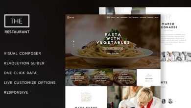 Photo of [Download-S2] The Restaurant v1.4 - Restauranteur and Catering One Page Theme