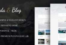 Photo of [Download-S2] Tada & Blog v1.3 - Personal WordPress Template