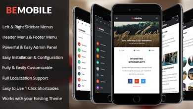 Photo of [Download-S2] Be Mobile Theme v1.5 - Mobile WordPress Theme