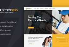 Photo of [Download-S2] ElectroServ v1.3.2 - Electrical Repair Service WordPress Theme