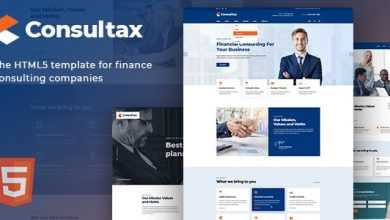 Photo of [Download-S2] Consultax v1.0 - Financial & Consulting HTML5 Template