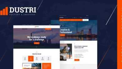 Photo of [Download-S2] Dustri v1.0 - Factory & Industrial HTML Template