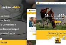 Photo of [Download-S2] Dairy Farm & Eco Products HTML Template v1.0