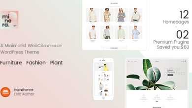 Photo of [Download-S2] Minera v2.8 - Minimalist WooCommerce WordPress Theme