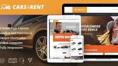 Photo of [Download-S2] Cars4Rent v1.2.2 - Car Rental & Taxi Service Theme
