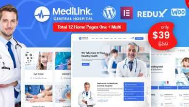 Photo of [Download-S2] Medilink v1.4.3 - Health & Medical WordPress Theme