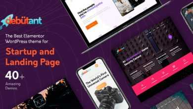 Photo of [Download-S2] Debutant v1.0.4 - Landing Page WP theme