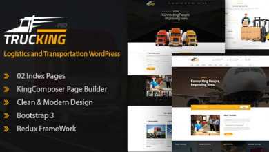 Photo of [Download-S2] Trucking v1.9 - Logistics and Transportation Theme