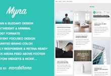 Photo of [Download-S2] Myna v1.2 - A Masonry WordPress Blog Theme