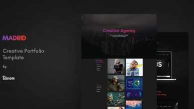 Photo of [Download-S2] Madrid v1.0 - Creative Portfolio Template