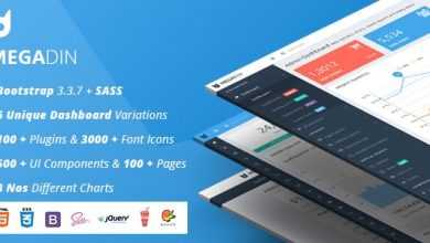 Photo of [Download-S2] MegaDin v1.0.0 - Responsive Admin Dashboard Template
