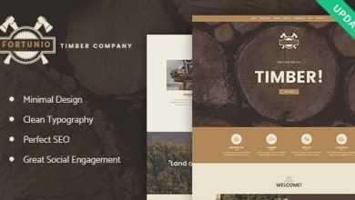Photo of [Download-S2] Fortunio v1.2.1 - Timber / Forestry / Wood Manufacture WordPress Theme
