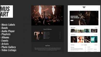 Photo of [Download-S2] Musart v1.1.1 - Music Label and Artists WordPress Theme