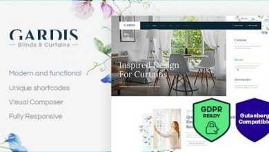 Photo of [Download-S2] Gardis v1.2.0 - Blinds and Curtains Studio & Shop WordPress Theme