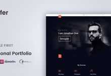 Photo of [Download-S2] Selfer v1.2.4 - Minimal Personal Portfolio WordPress Theme