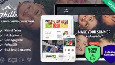 Photo of [Download-S2] SevenHills v1.6.2 - Hiking Summer Camp Children WordPress Theme