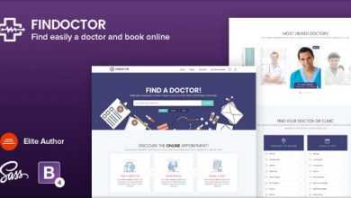 Photo of [Download-S2] FINDOCTOR v1.6 - Doctors directory and Book Online template