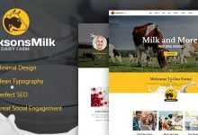 Photo of [Download-S2] Dairy Farm & Eco Milk Products WordPress Theme v1.1.1