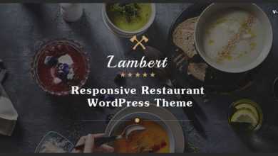 Photo of [Download-S2] Lambert v2.5.2 - Restaurant / Cafe / Pub WordPress Theme