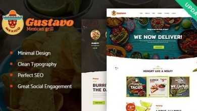 Photo of [Download-S2] Gustavo v1.2.2 - Mexican Grill, Bar & Restaurant WordPress Theme