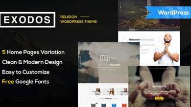Photo of [Download-S2] Exodos v1.6 - Church WordPress Theme