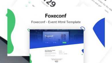 Photo of [Download-S2] Foxeconf v1.0 - Event HTML Template