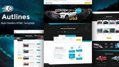 Photo of [Download-S2] Autlines v1.0 - Autodealer HTML Template