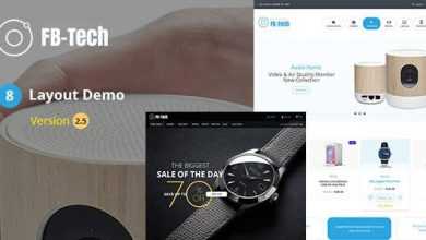 Photo of [Download-S2] FB-Tech v2.7 - Digital RTL WooCommerce Theme