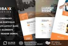 Photo of [Download-S2] Globax v1.8 - Logistics WordPress Theme + Woocommerce