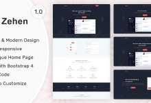 Photo of [Download-S2] Zehen v1.0.0 - Landing Page Template