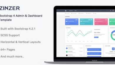 Photo of [Download-S2] Zinzar v1.0.0 - Admin Dashboard Template