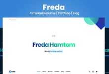 Photo of [Download-S2] Freda v2.0 - Personal Resume / Portfolio / Blog / HTML Template