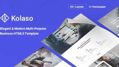 Photo of [Download-S2] Kolaso v1.0 - Modern Multi-Purpose HTML5 Template