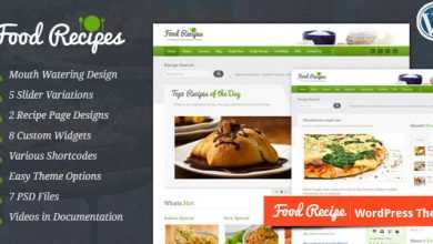 Photo of [Download-S2] Food Recipes v4.0.2 - Themeforest WordPress Theme