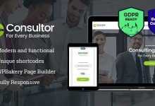 Photo of [Download-S2] Consultor v1.2.4 - A Business Financial Advisor WordPress Theme