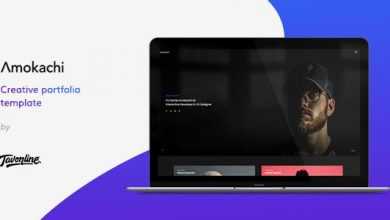 Photo of [Download-S2] Amokachi v1.0 - Creative Portfolio HTML Template