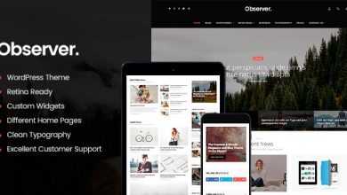 Photo of [Download-S2] Daily Observer v1.8.2 - A Modern Magazine & News Portal WordPress Theme
