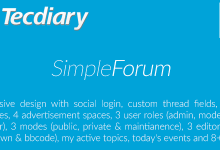 Photo of [Download-S1] Simple Forum v1.3.7 - Responsive Bulletin Board