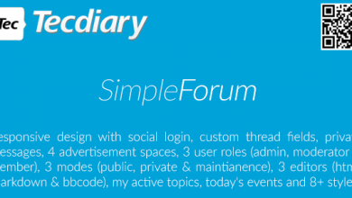 Photo of [Download-S1] Simple Forum v1.3.7 - Responsive Bulletin Board