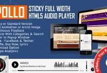 Photo of [Download-S1] Apollo v1.7 - Audio Player for WPBakery Page Builder