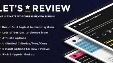 Photo of [Download-S1] Let's Review v3.0.4 - WordPress Plugin With Affiliate Options