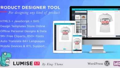 Photo of [Download-S1] Lumise Product Designer v1.7.6 - WooCommerce WordPress