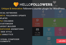 Photo of [Download-S1] Hello Followers v2.5 - Social Counter Plugin for WordPress